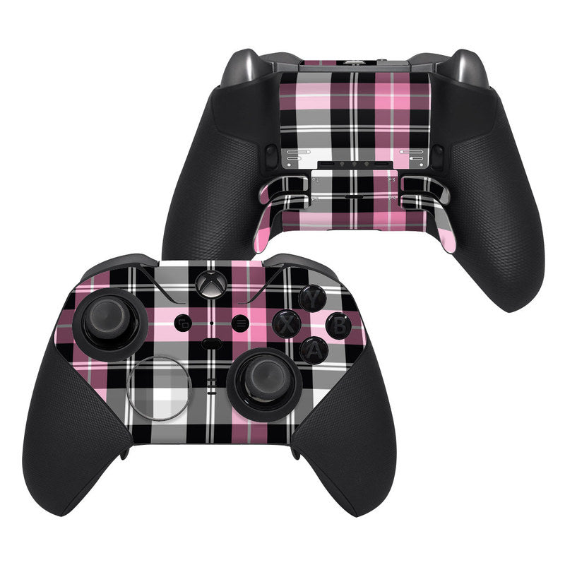 Pink Plaid - Microsoft Xbox One Elite Controller 2 Skin