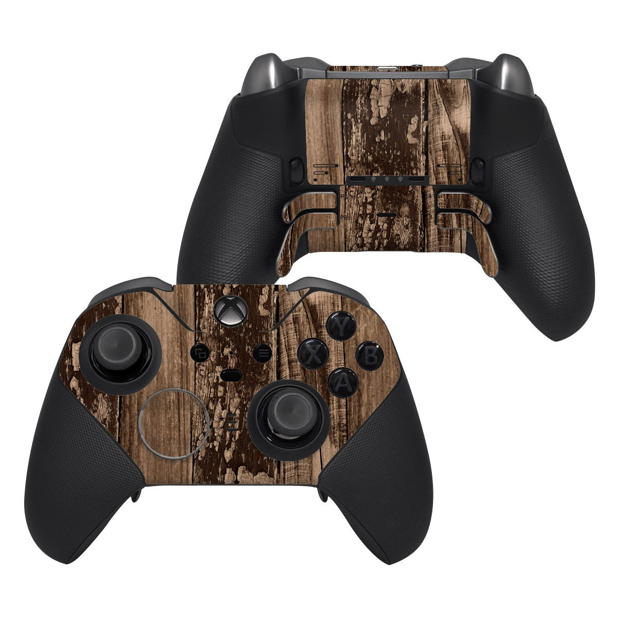 Weathered Wood - Microsoft Xbox One Elite Controller 2 Skin
