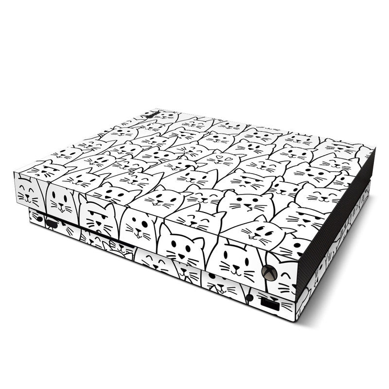 Moody Cats - Microsoft Xbox One X Skin