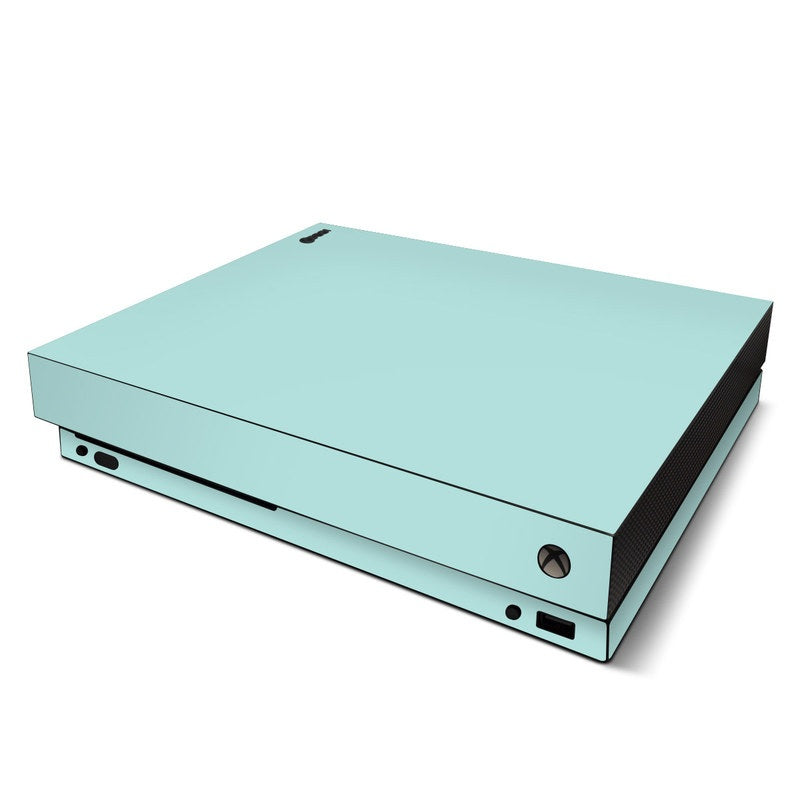 Solid State Mint - Microsoft Xbox One X Skin