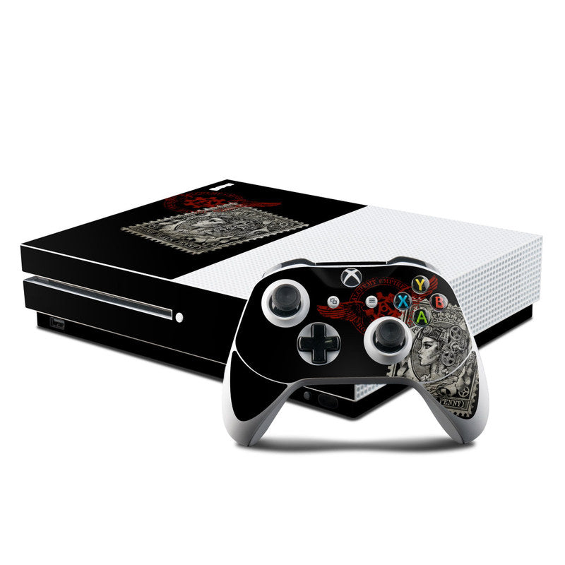 Black Penny - Microsoft Xbox One S Console and Controller Kit Skin