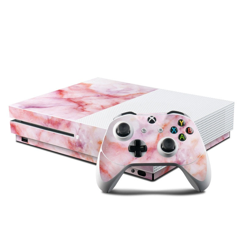 Blush Marble - Microsoft Xbox One S Console and Controller Kit Skin