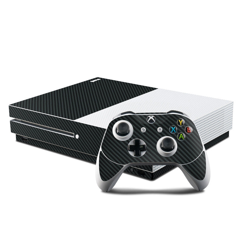 Carbon - Microsoft Xbox One S Console and Controller Kit Skin