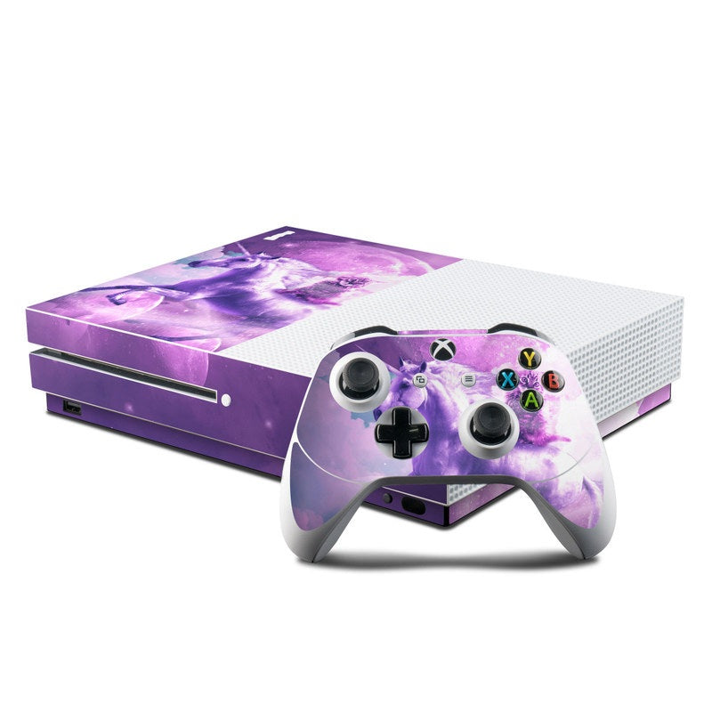 Cat Unicorn - Microsoft Xbox One S Console and Controller Kit Skin