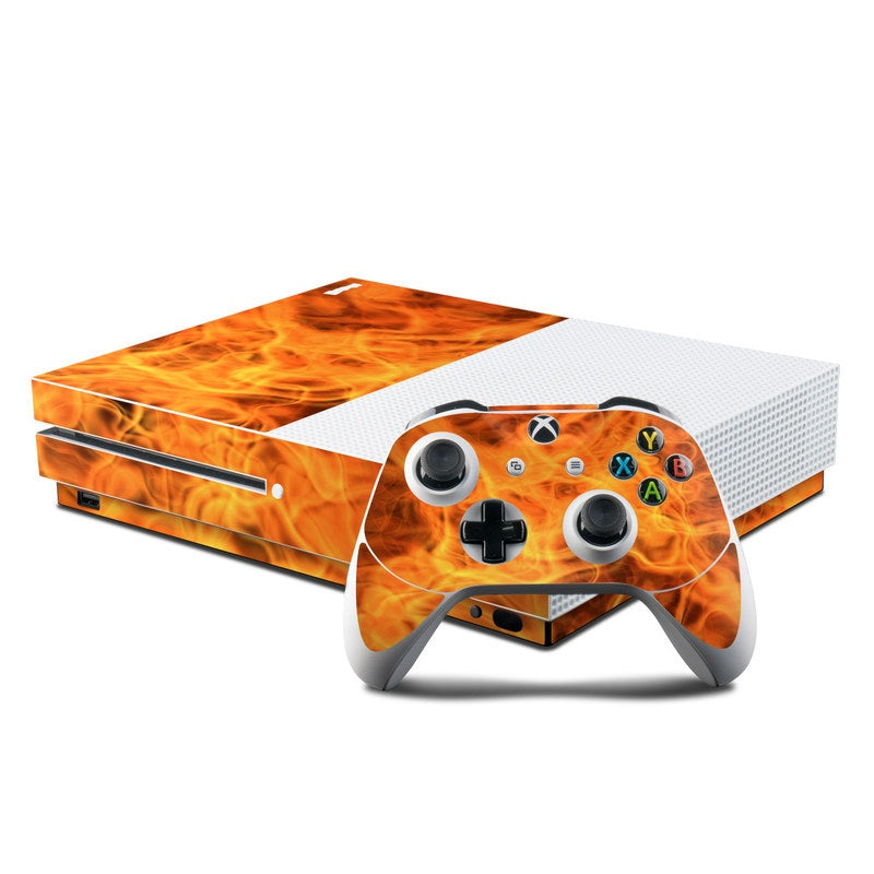 Combustion - Microsoft Xbox One S Console and Controller Kit Skin