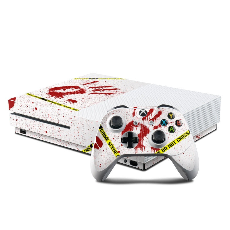 Crime Scene Revisited - Microsoft Xbox One S Console and Controller Kit Skin