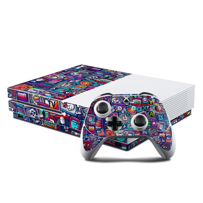 Distraction Tactic - Microsoft Xbox One S Console and Controller Kit Skin