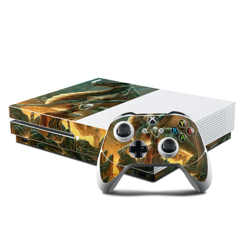 Dragon Mage - Microsoft Xbox One S Console and Controller Kit Skin