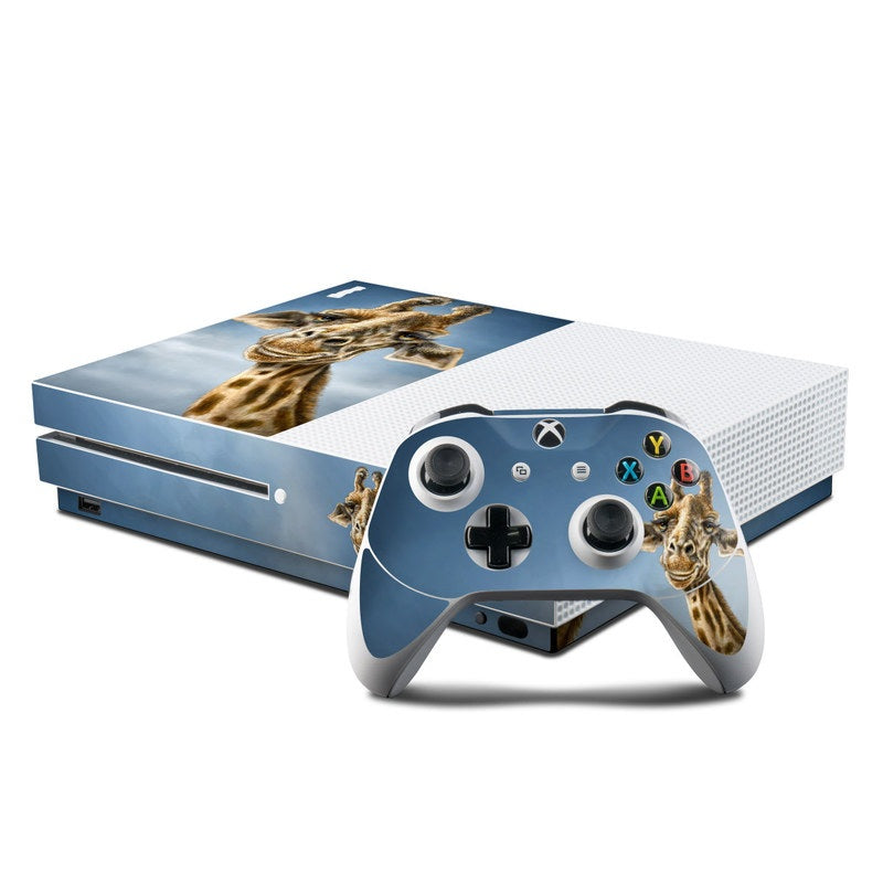 Giraffe Totem - Microsoft Xbox One S Console and Controller Kit Skin