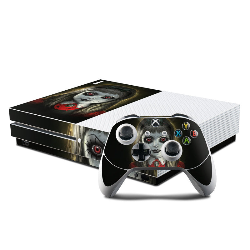 Haunted Doll - Microsoft Xbox One S Console and Controller Kit Skin