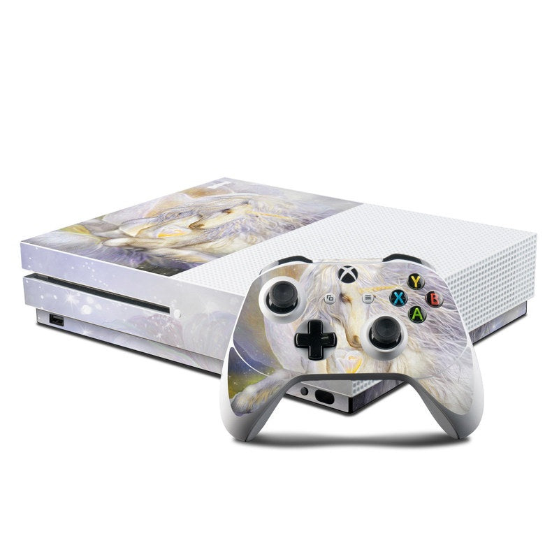 Heart Of Unicorn - Microsoft Xbox One S Console and Controller Kit Skin