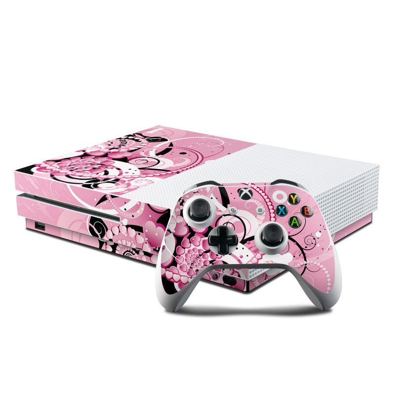Her Abstraction - Microsoft Xbox One S Console and Controller Kit Skin