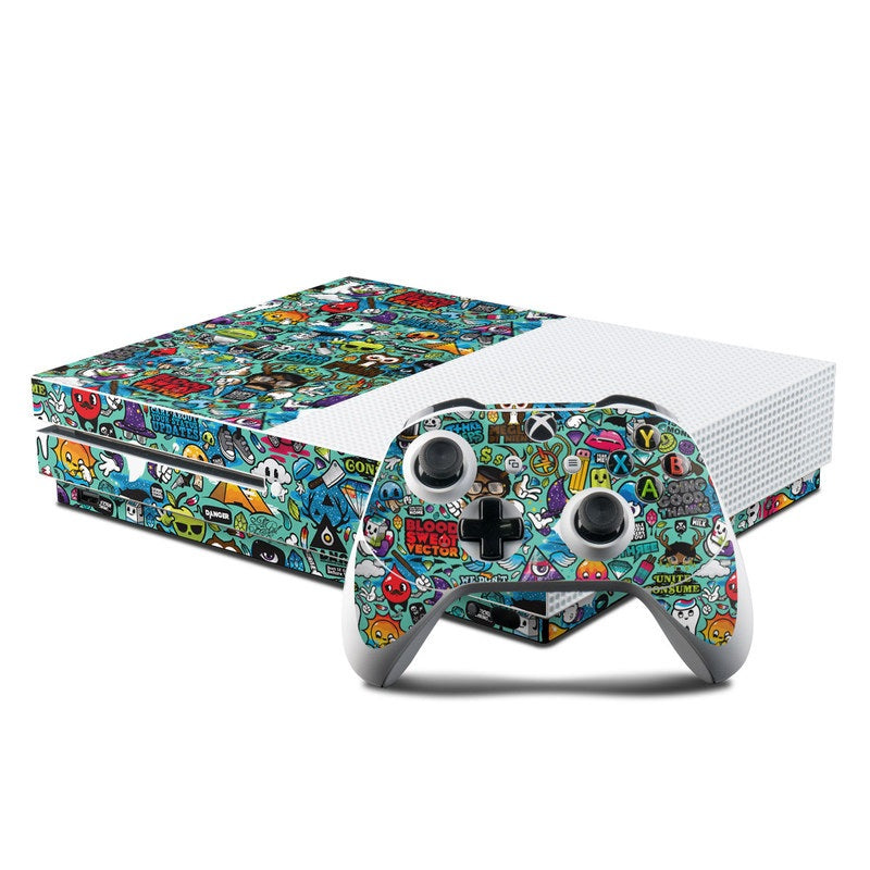 Jewel Thief - Microsoft Xbox One S Console and Controller Kit Skin