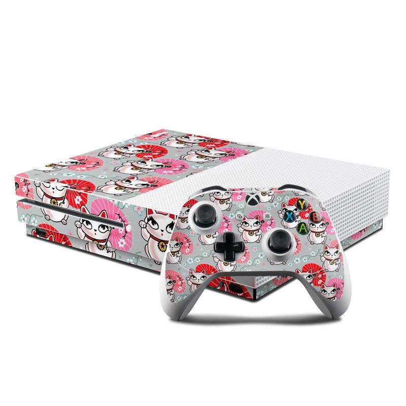Kyoto Kitty - Microsoft Xbox One S Console and Controller Kit Skin