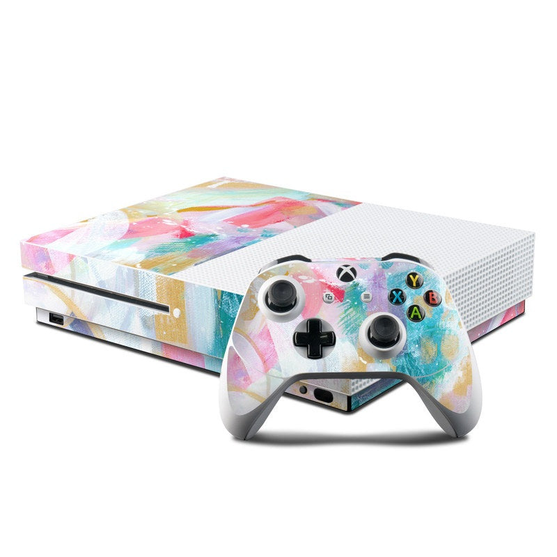 Life Of The Party - Microsoft Xbox One S Console and Controller Kit Skin