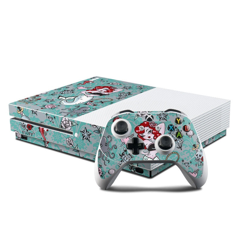 Molly Mermaid - Microsoft Xbox One S Console and Controller Kit Skin