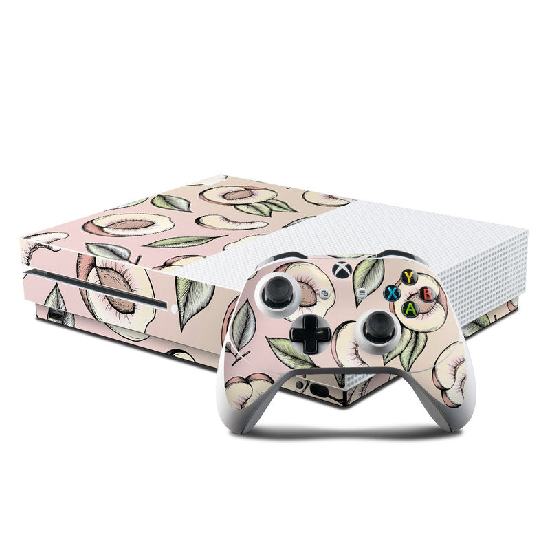 Peach Please - Microsoft Xbox One S Console and Controller Kit Skin