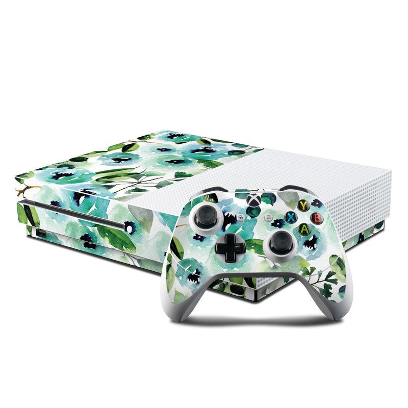 Peonies - Microsoft Xbox One S Console and Controller Kit Skin