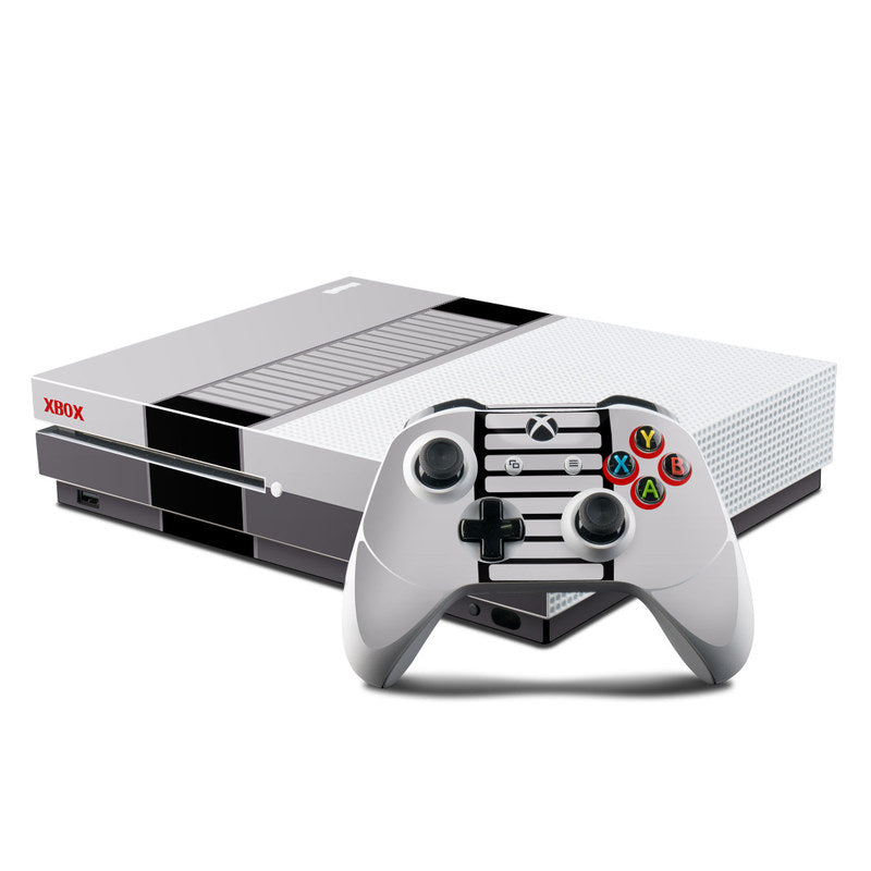 Retro Horizontal - Microsoft Xbox One S Console and Controller Kit Skin