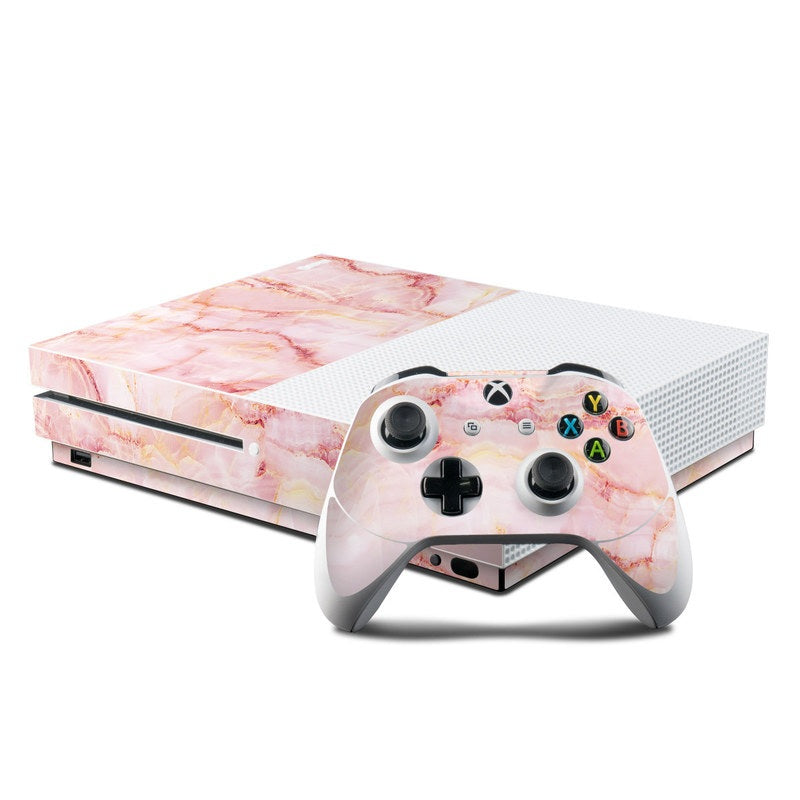 Satin Marble - Microsoft Xbox One S Console and Controller Kit Skin