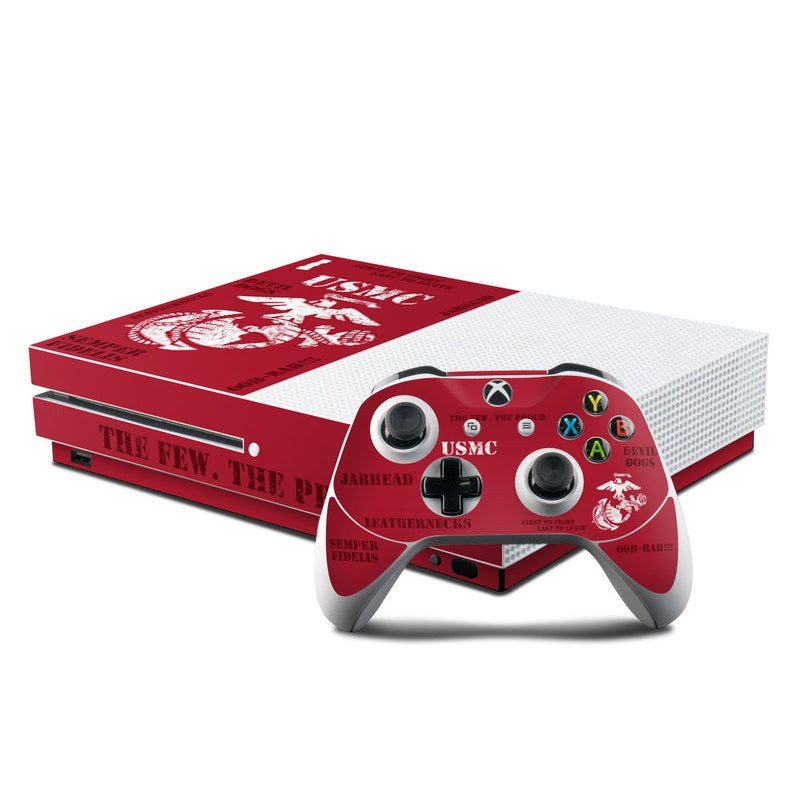 Semper Fi - Microsoft Xbox One S Console and Controller Kit Skin