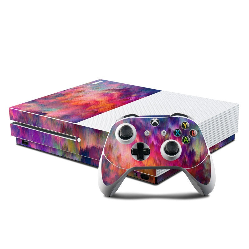 Sunset Storm - Microsoft Xbox One S Console and Controller Kit Skin