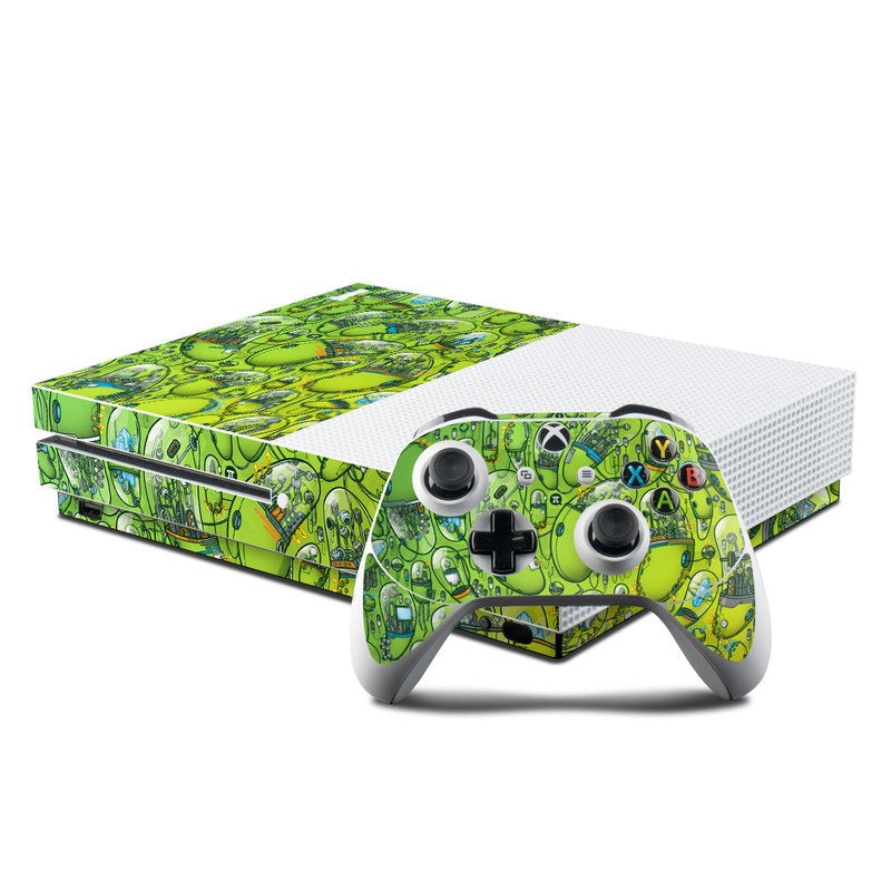 The Hive - Microsoft Xbox One S Console and Controller Kit Skin