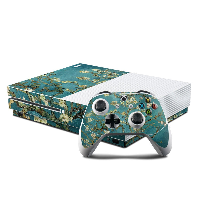 Blossoming Almond Tree - Microsoft Xbox One S Console and Controller Kit Skin