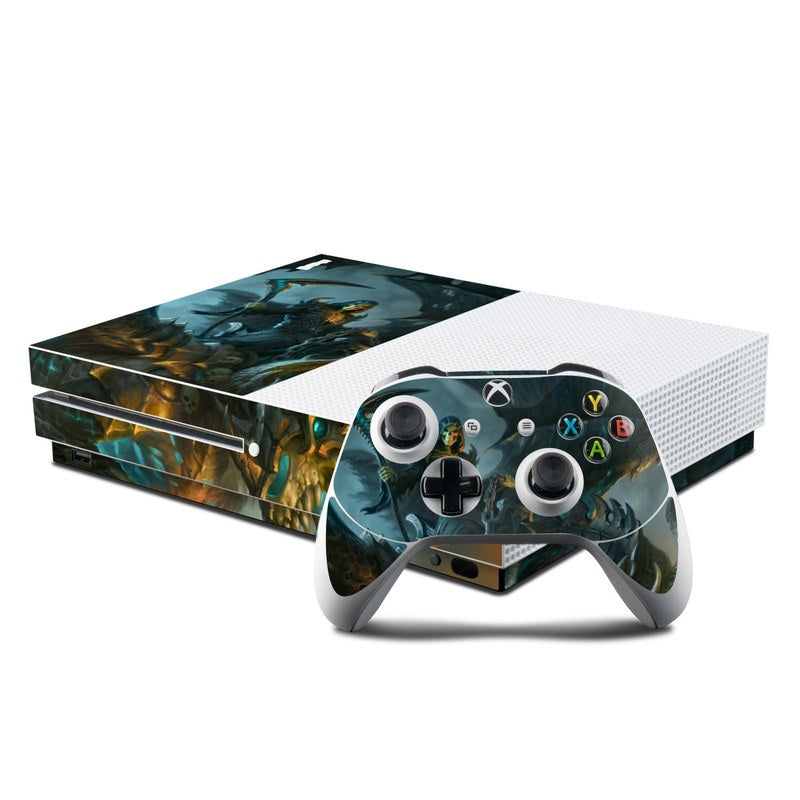 Wings of Death - Microsoft Xbox One S Console and Controller Kit Skin
