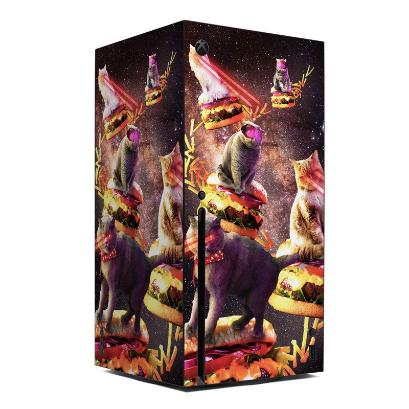 Burger Cats - Microsoft Xbox Series X Skin