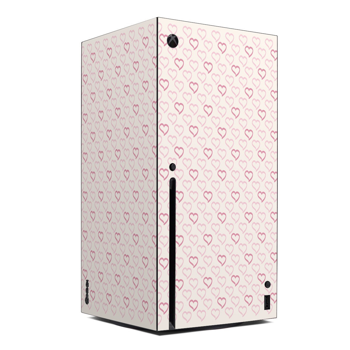 Patterned Hearts - Microsoft Xbox Series X Skin