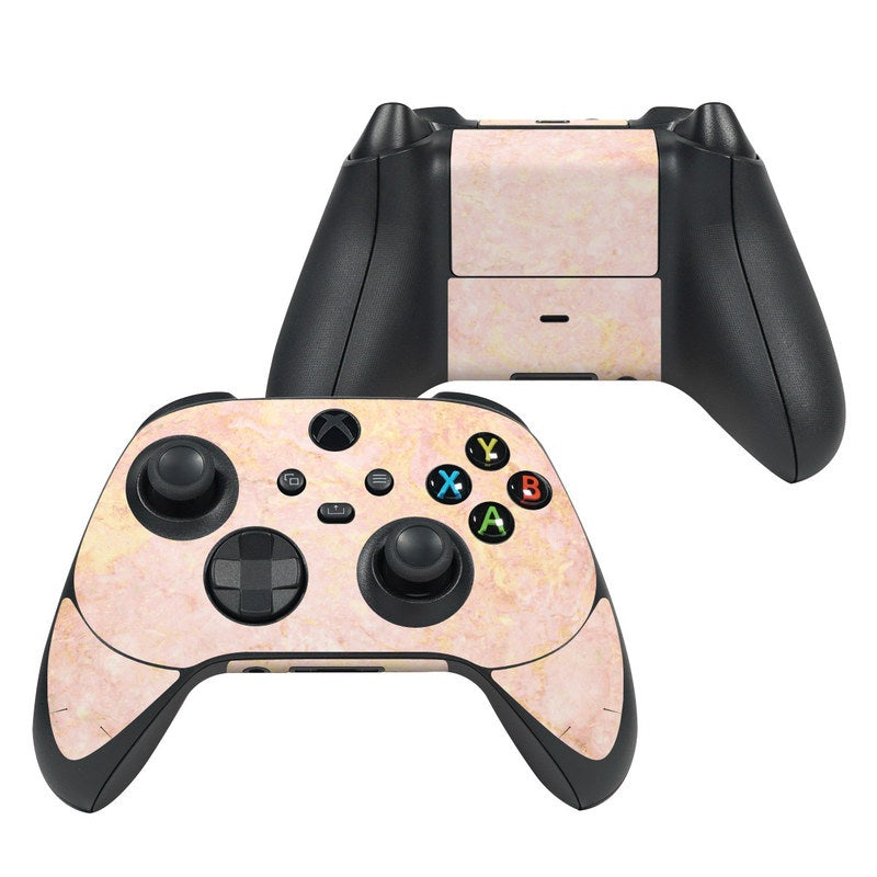 Rose Gold Marble - Microsoft Xbox Series X Controller Skin