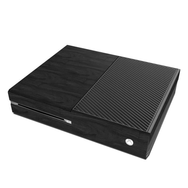 Black Woodgrain - Microsoft Xbox One Skin