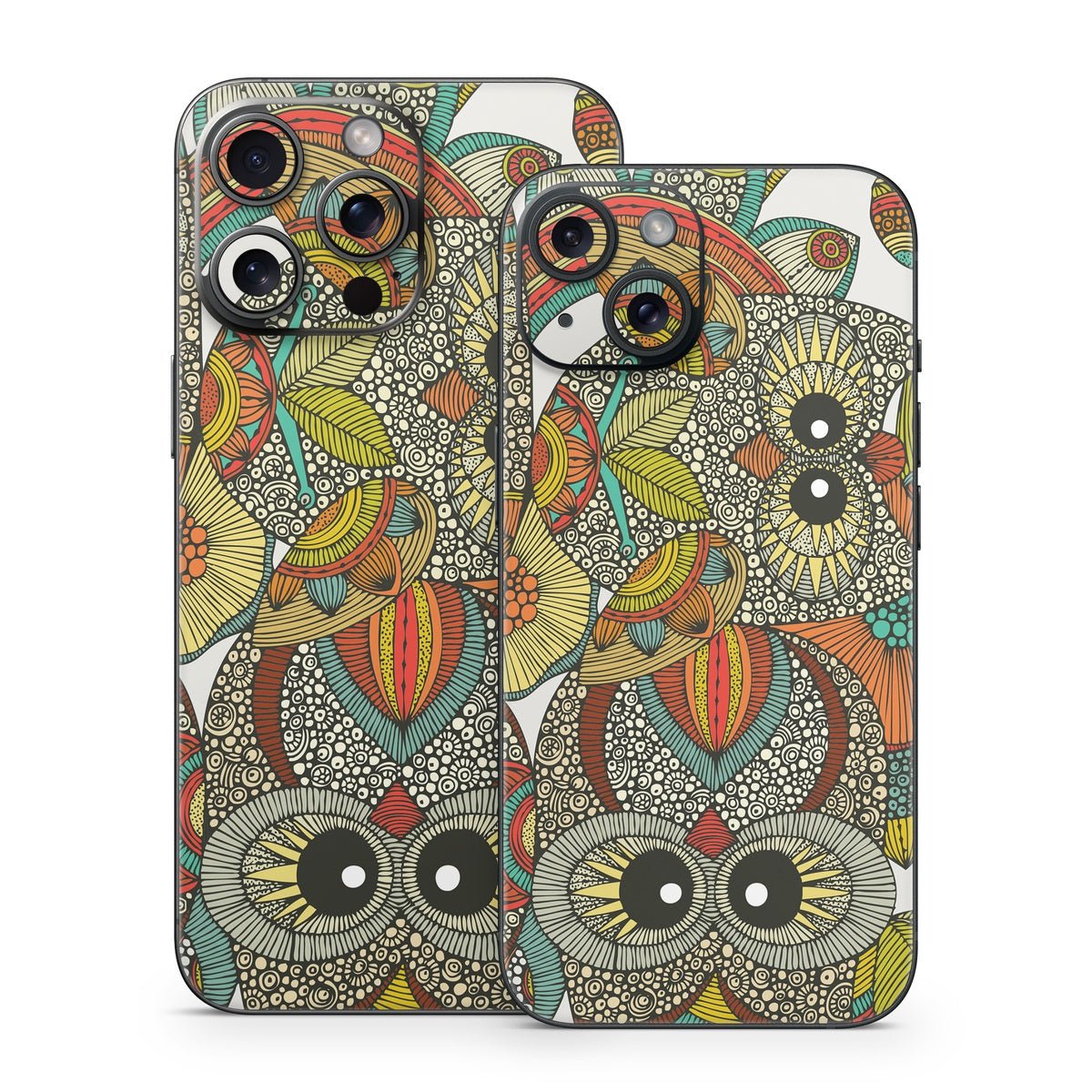 4 owls - Apple iPhone 15 Skin - Valentina Ramos - DecalGirl