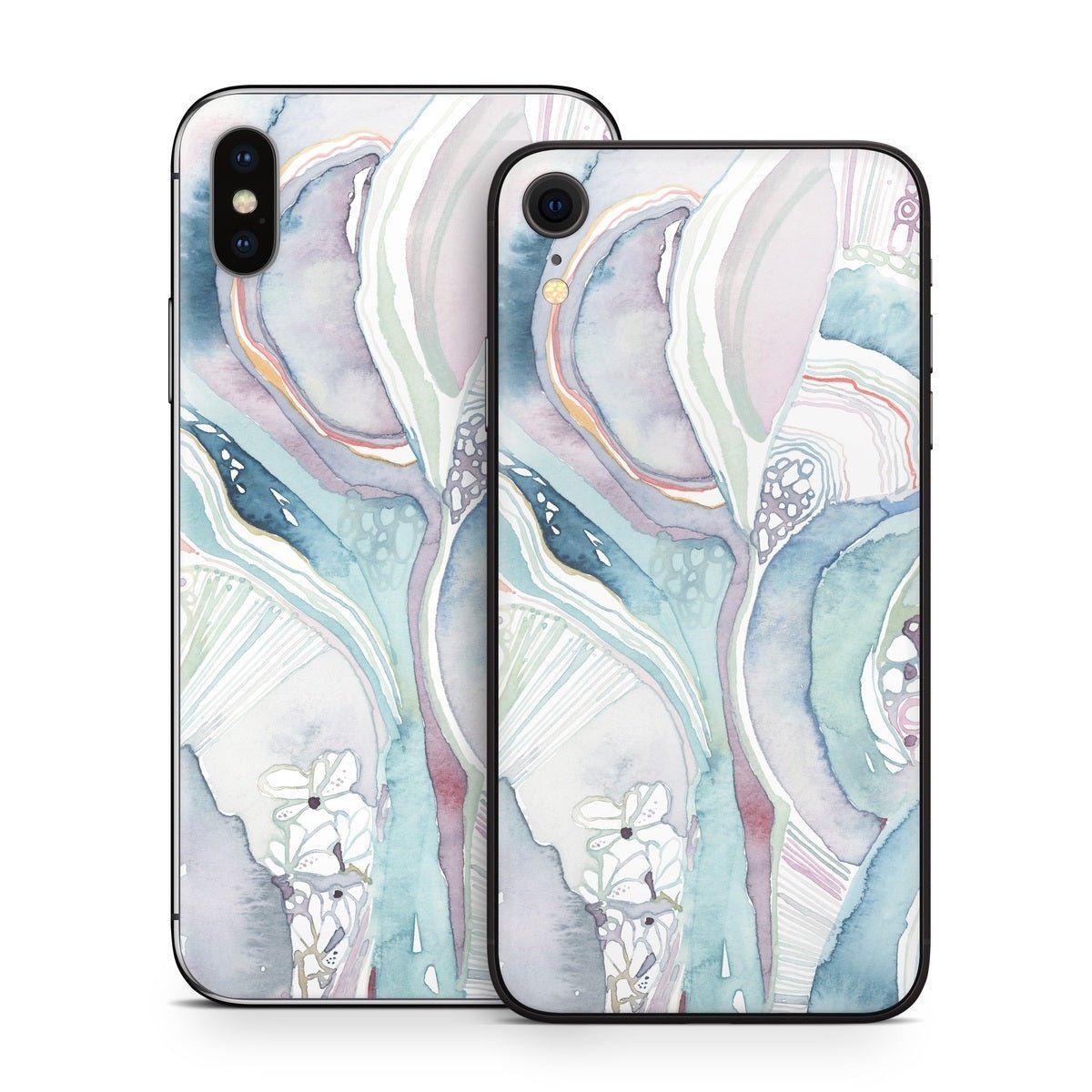 Abstract Organic - Apple iPhone X Skin - Shell Rummel - DecalGirl