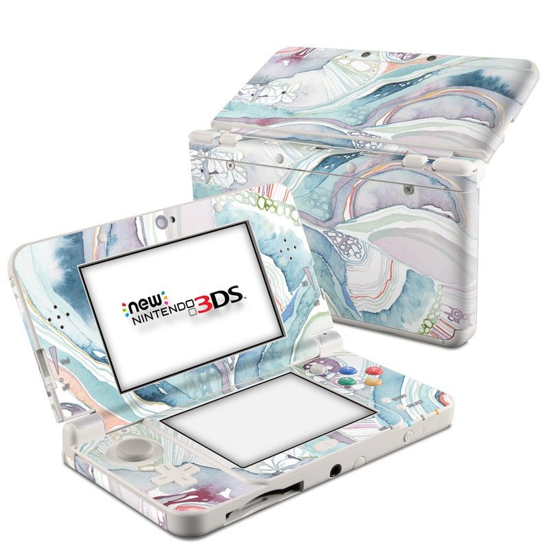 Abstract Organic - Nintendo 3DS 2015 Skin - Shell Rummel - DecalGirl