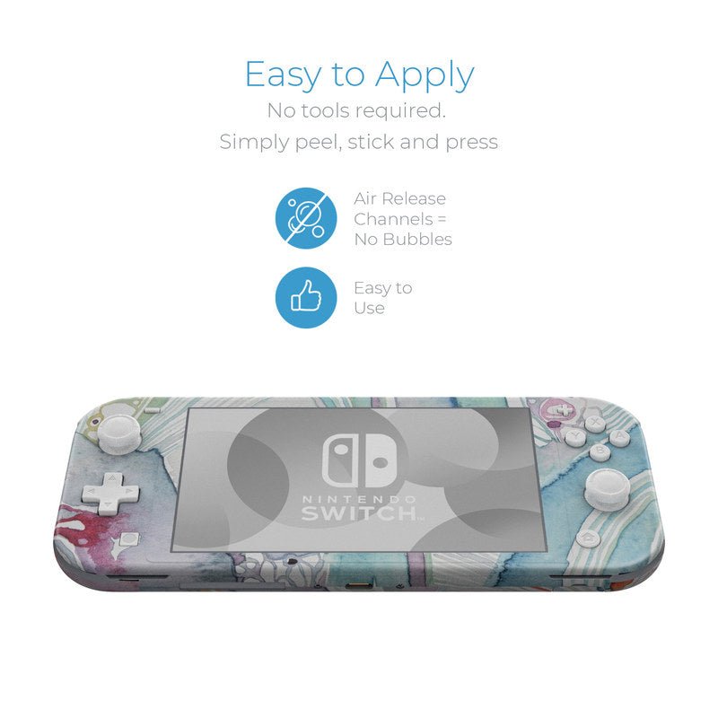 Abstract Organic - Nintendo Switch Lite Skin - Shell Rummel - DecalGirl