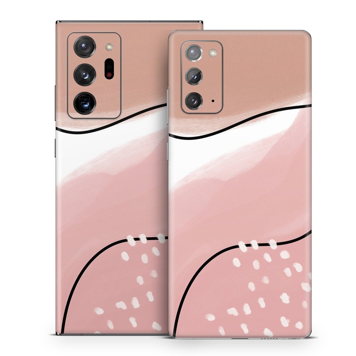Abstract Pink and Brown - Samsung Galaxy Note 20 Skin - Aleeya Marie Designs - DecalGirl