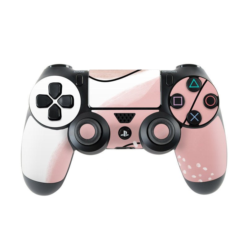 Abstract Pink and Brown - Sony PS4 Controller Skin - Aleeya Marie Designs - DecalGirl