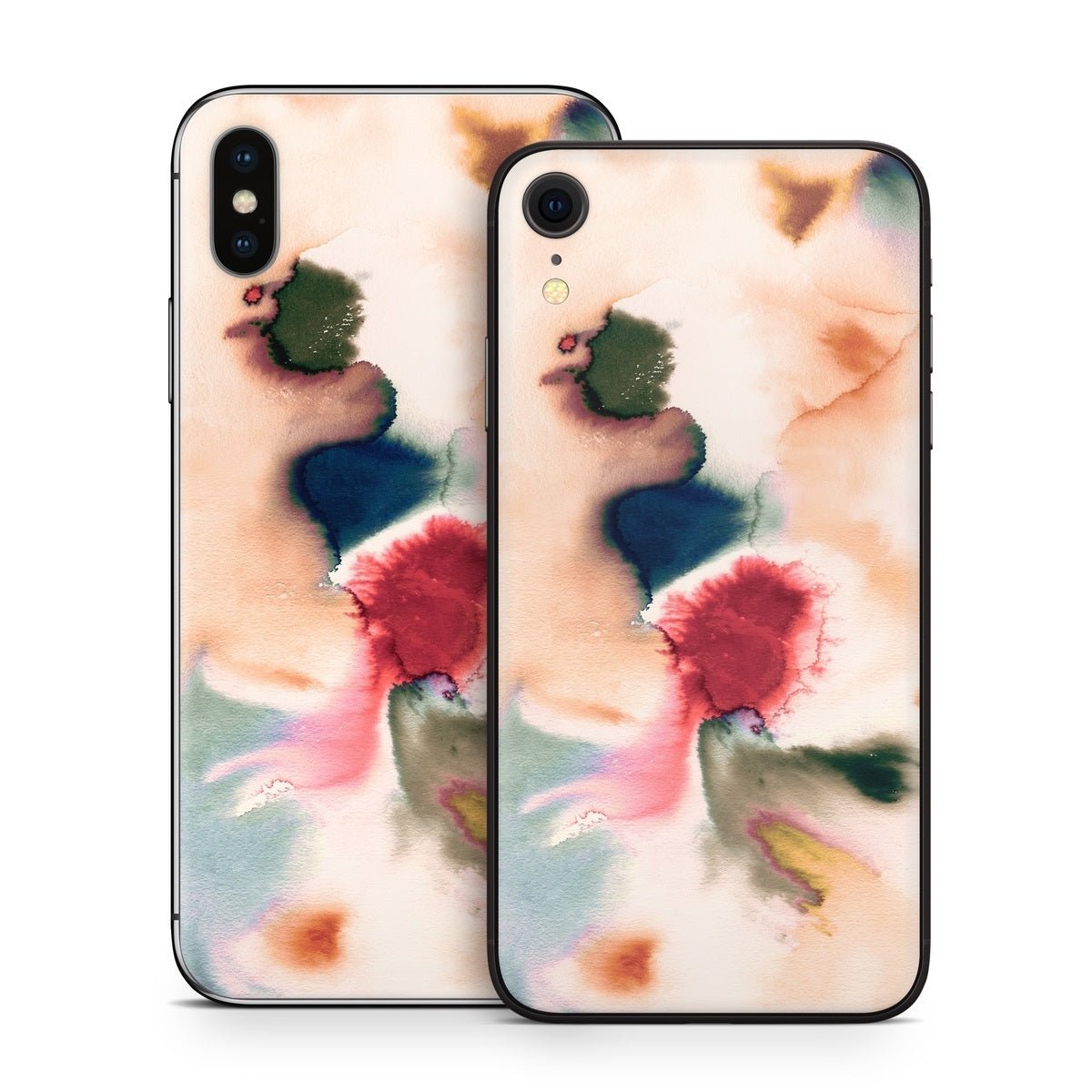 Abstract Watercolor Mineral - Apple iPhone X Skin - Ninola Design - DecalGirl