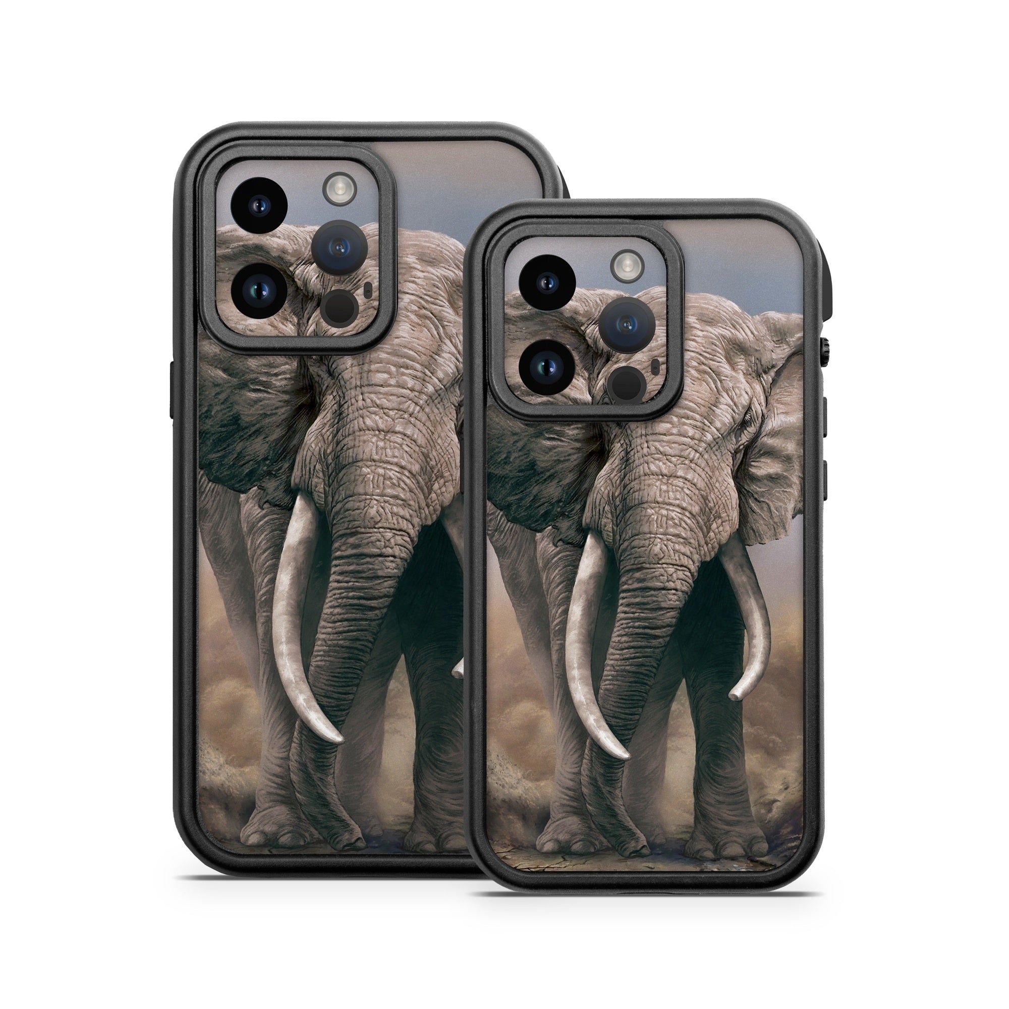African Elephant - Otterbox Fre iPhone 14 Case Skin - Dimitar Neshev - DecalGirl