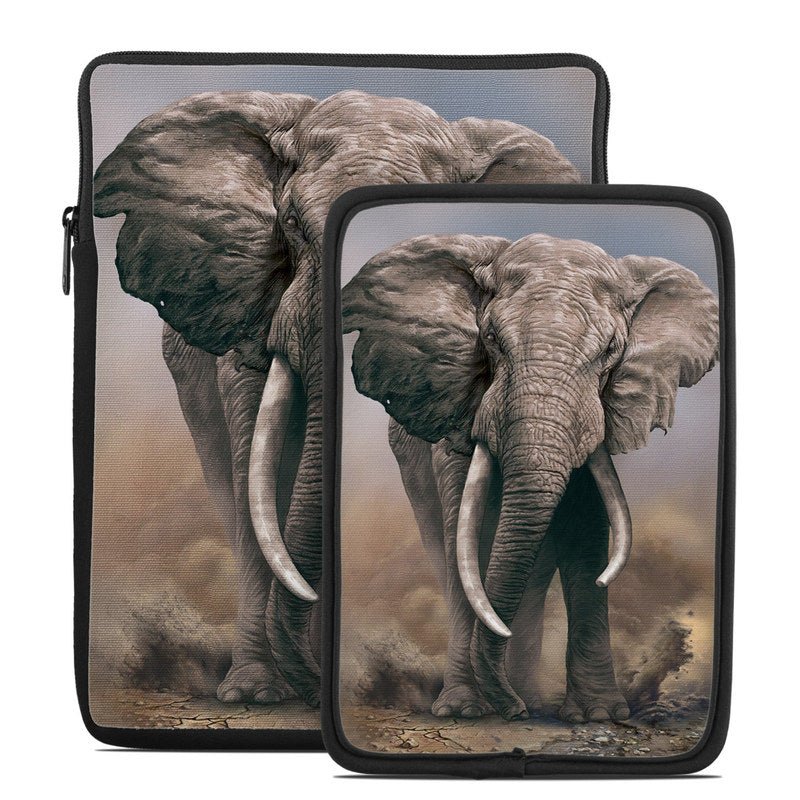 African Elephant - Tablet Sleeve - Dimitar Neshev - DecalGirl