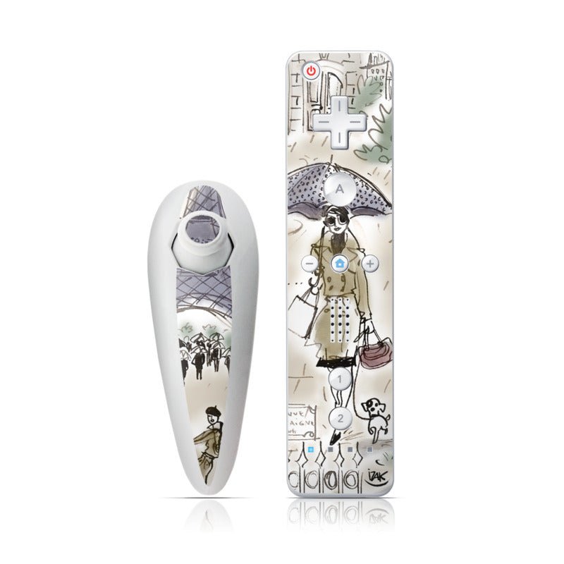 Ah Paris - Nintendo Wii Nunchuk Skin - Izak - DecalGirl