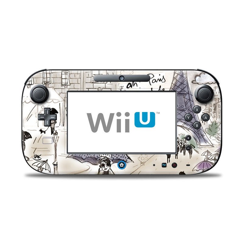 Ah Paris - Nintendo Wii U Controller Skin - Izak - DecalGirl