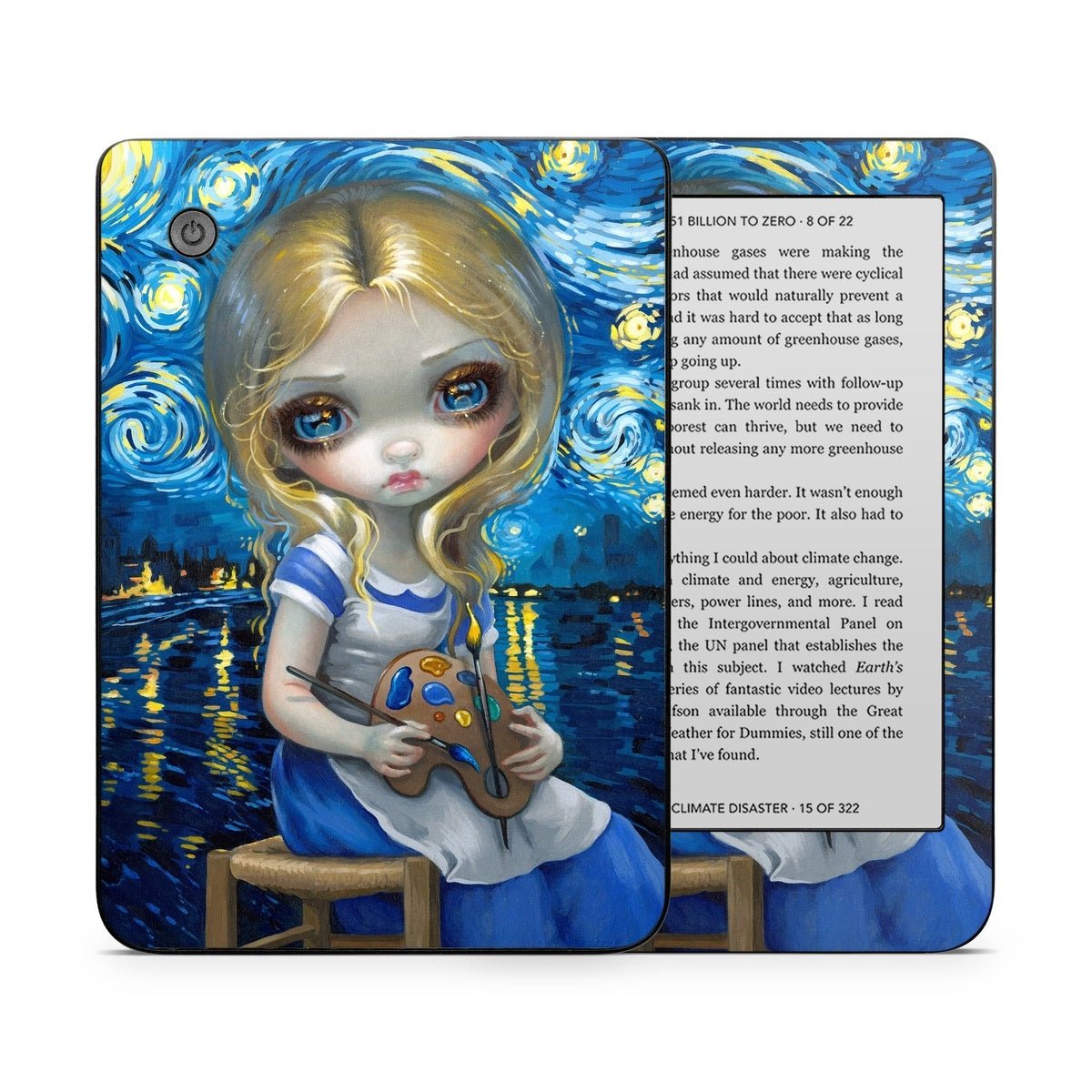 Alice in a Van Gogh - Kobo Clara 2E Skin - Jasmine Becket-Griffith - DecalGirl