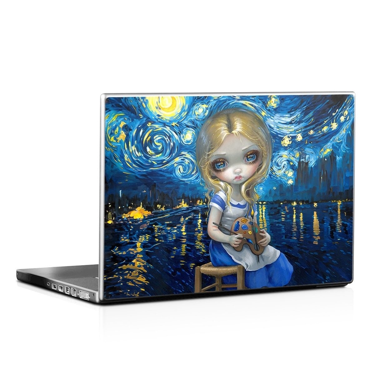 Alice in a Van Gogh - Laptop Lid Skin - Jasmine Becket-Griffith - DecalGirl