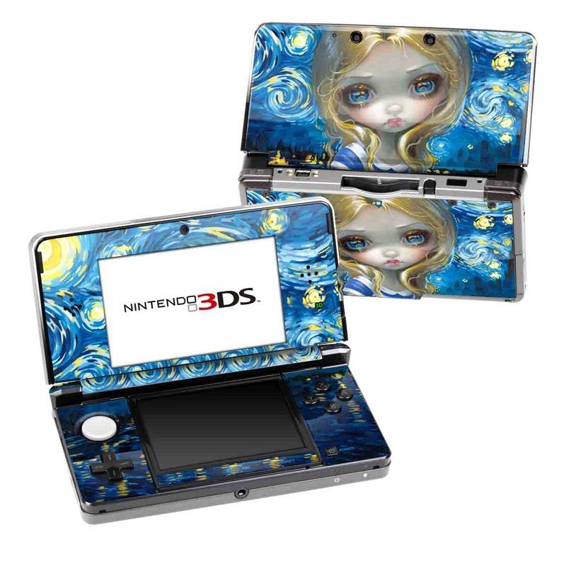 Alice in a Van Gogh - Nintendo 3DS Skin - Jasmine Becket-Griffith - DecalGirl