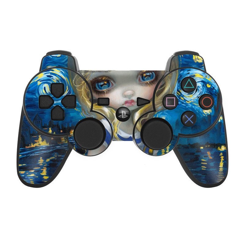 Alice in a Van Gogh - Sony PS3 Controller Skin - Jasmine Becket-Griffith - DecalGirl