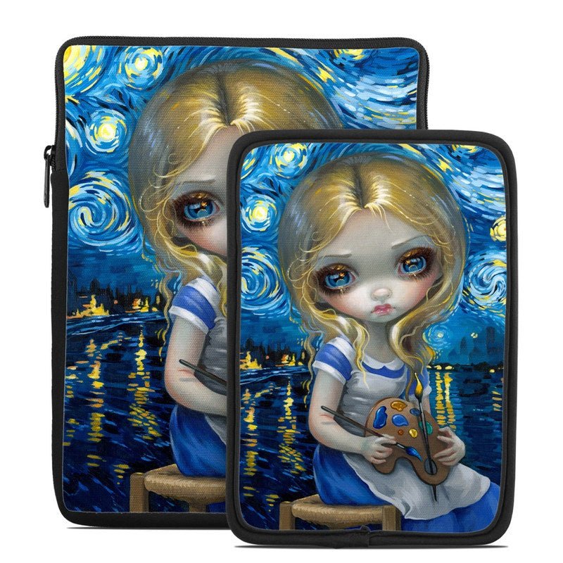 Alice in a Van Gogh - Tablet Sleeve - Jasmine Becket-Griffith - DecalGirl