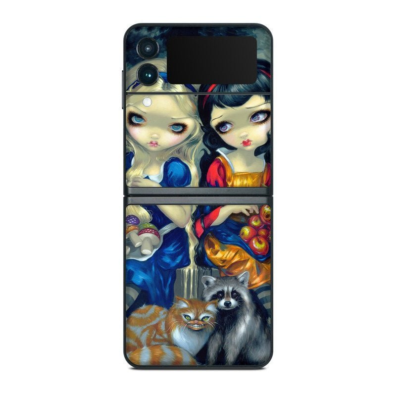 Alice & Snow White - Samsung Galaxy Z Flip 3 Skin - Jasmine Becket-Griffith - DecalGirl